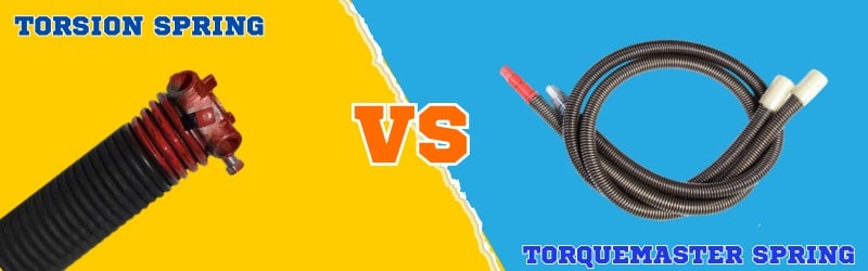 torsion spring vs TorqueMaster Spring