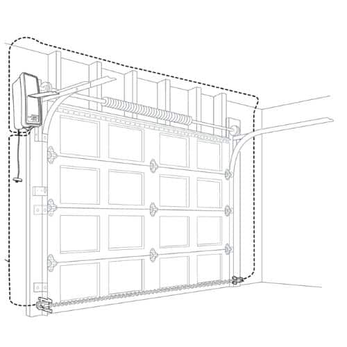 Wall Mount Garage Door Opener