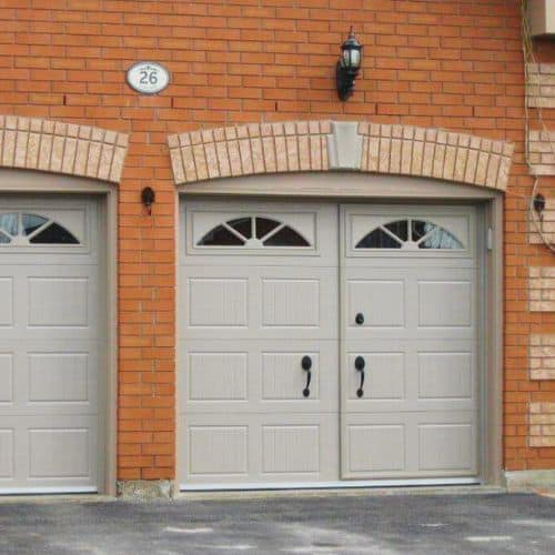 Garage Door with an Access Door (Pedestrian Door)