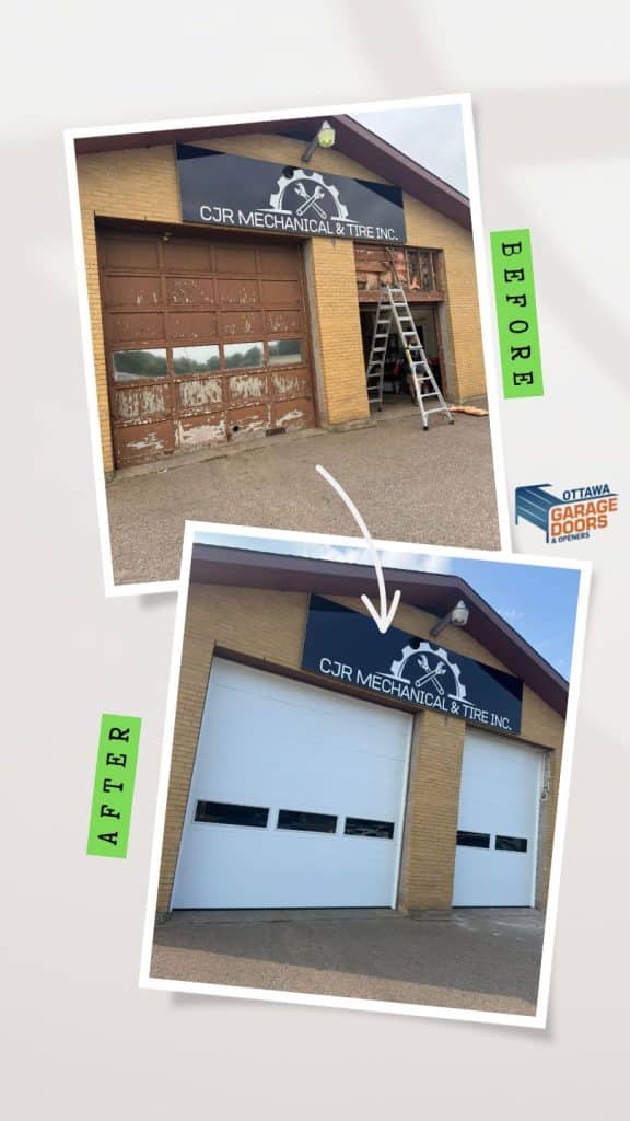 Commercial Garage Door in Ottawa