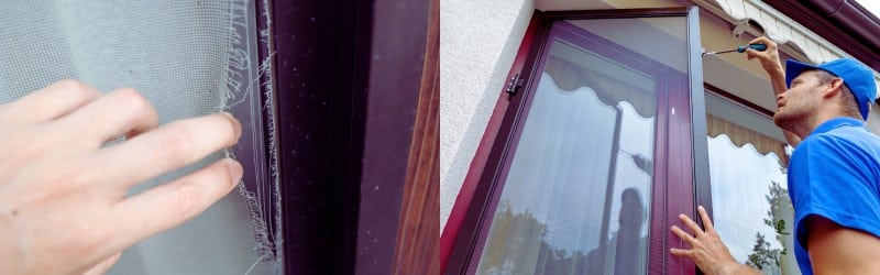 Repair vs. Screen Door Replacement in Ottawa