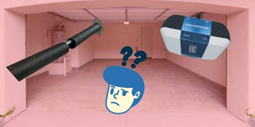 How to Tell if It's the Garage Door Spring or the Opener That Failed