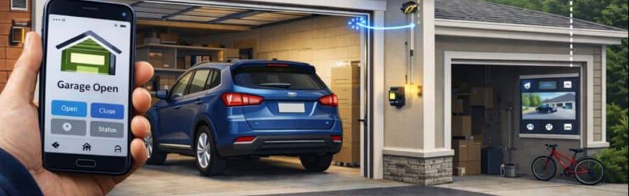 How Smart Garage Door Openers Work